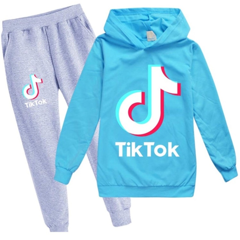 TIK TOK Outfit Sweatpants and Sweatshirt M…